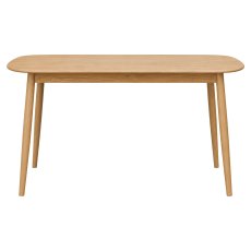 Malin Mid-Century Modern Small Extending Dining Table 125-165cm