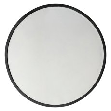 Gallery Direct Higgins Round Mirror Black Gallery Direct Higgins Round Mirror Black