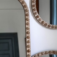 Gallery Direct Millbrook Round Mirror Small Gallery Direct Millbrook Round Mirror Small