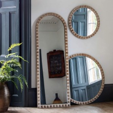 Gallery Direct Millbrook Round Mirror Large Gallery Direct Millbrook Round Mirror Large