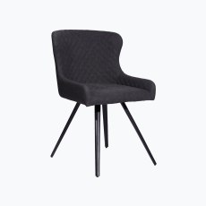 Amine Dining Chair | Grey PU Amine Dining Chair | Grey PU