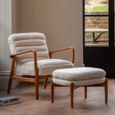 Gallery Direct Datsun Cream Armchair