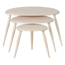 Ercol Originals Pebble Nest Of Tables Ercol Originals Pebble Nest Of Tables