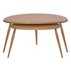 Ercol Originals Pebble Coffee Table Nest Ercol Originals Pebble Coffee Table Nest
