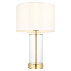 Gallery Direct Lessina Table Lamp – Brushed Gold Finish