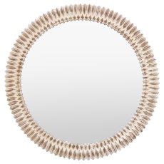 Gallery Direct Pimlico Round Mirror in Whitewash Gallery Direct Pimlico Round Mirror in Whitewash