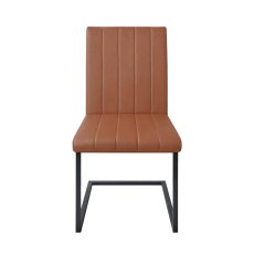 Yukon Retro Stitch Dining Chair in Tan