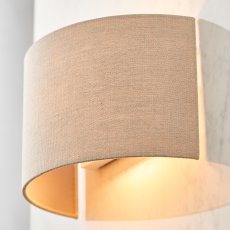 Gallery Direct Obi Wall Light in Natural Finish