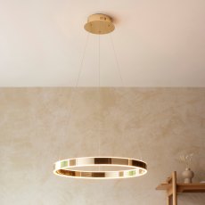 Gallery Direct Gen Pendant Light in French Gold