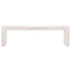 Iowa Whitewash Dining Bench Iowa Whitewash Dining Bench