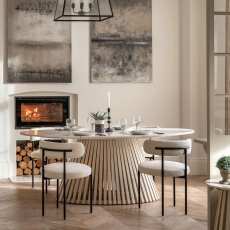 Gallery Direct Soho Oval Dining Table