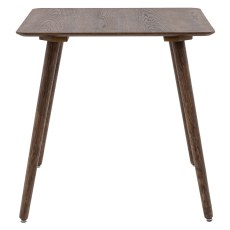 Gallery Direct Hatfield Square Dining Table, Smoked