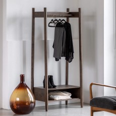 Gallery Direct Hatfield Smoked Open Wardrobe Gallery Direct Hatfield Smoked Open Wardrobe