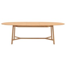 Gallery Direct Madrid Extending Dining Table, Natural Gallery Direct Madrid Extending Dining Table, Natural