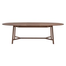 Gallery Direct Madrid Extending Dining Table, Walnut