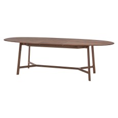 Gallery Direct Madrid Extending Dining Table, Walnut