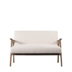 Gallery Direct Neyland Natural Linen 2 Seater Sofa