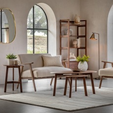 Gallery Direct Neyland Natural Linen 2 Seater Sofa