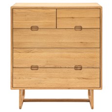Gallery Direct Craft Chest of Drawers, Natural