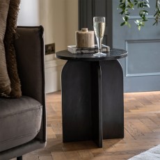 Amalfi Black Side Table
