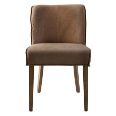 Gallery Direct Tarnby Brown Leather Chair
