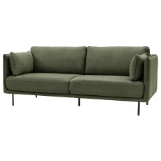 Wigmore Verdant Green Boucle 3 Seater Sofa