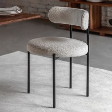 Gallery Direct Aveley Dining Chair in Vanilla