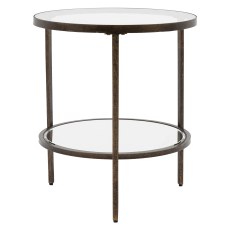Gallery Direct Hudson Bronze Side Table