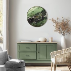 Gallery Direct Oyster Emerald Wall Clock Gallery Direct Oyster Emerald Wall Clock