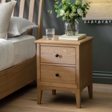 Gallery Direct Malvern Bedroom 2 Drawer Bedside Gallery Direct Malvern Bedroom 2 Drawer Bedside
