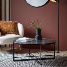 Gallery Direct Necton Coffee Table, Black