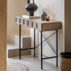 Gallery Direct Panelled Console Table