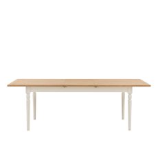 Gallery Direct Eton Extending Dining Table in White