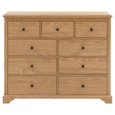 Gallery Direct Malvern 9 Drawer Chest Gallery Direct Malvern 9 Drawer Chest