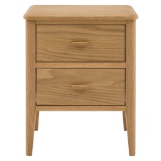 Gallery Direct Camden Natural 2 Drawer Bedside Gallery Direct Camden Natural 2 Drawer Bedside