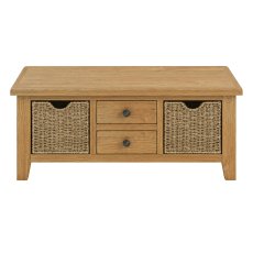 Brenton Coffee Table With Basket