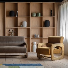 Gallery Direct Marco Armchair- Golden Gallery Direct Marco Armchair- Golden