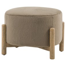 Gallery Direct Tindon Alaska Khaki Footstool