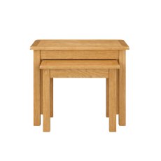 Fairfax Compact Oak Nest of Tables