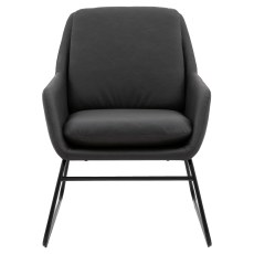 Gallery Direct Funton Armchair, Charcoal Gallery Direct Funton Armchair, Charcoal