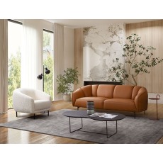 Pebble W/Legs 3 Seater Sofa
