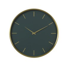 Timora Dark Green Clock