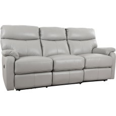 Scott 3 Seater Power Recliner Sofa - Lead Grey