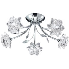 Bellis 5 Light Halogen Chrome Fitting Bellis 5 Light Halogen Chrome Fitting