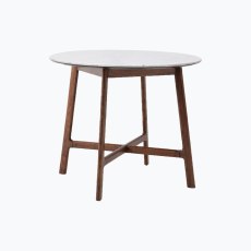 Barcelona Mid-Century Round Dining Table Barcelona Mid-Century Round Dining Table
