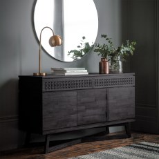 Gallery Direct Boho Sideboard, Black