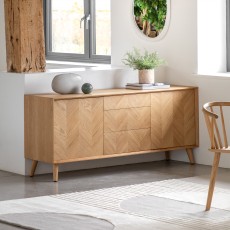 Gallery Direct Milano Large Sideboard