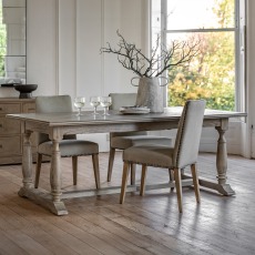 Gallery Direct Mustique Rectangular Extending Dining Table