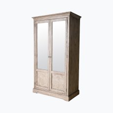 Mustique 2 Door Mirror Wardrobe