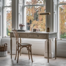 Gallery Direct Mustique 2 Drawer Office Desk